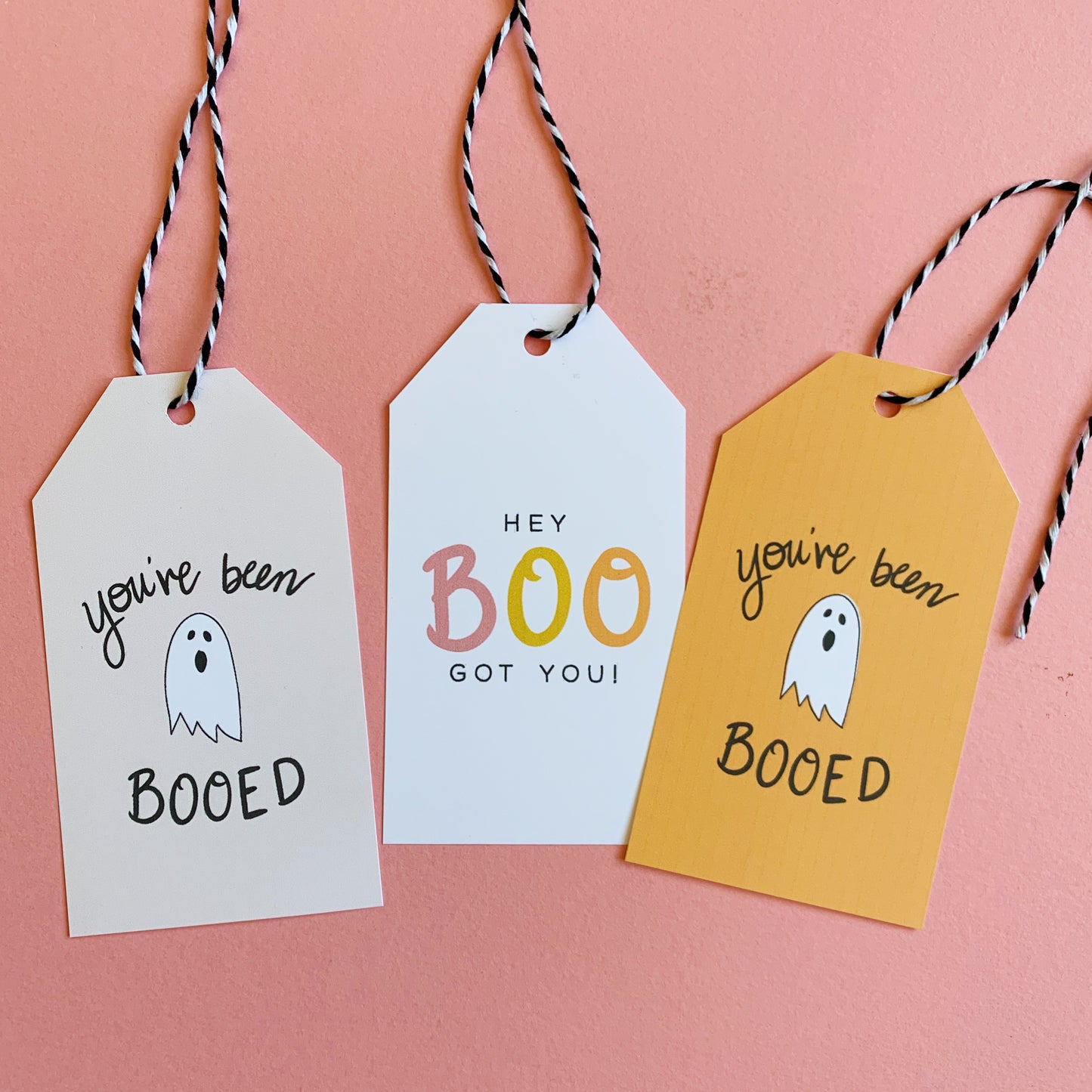 Halloween + Booing Printables